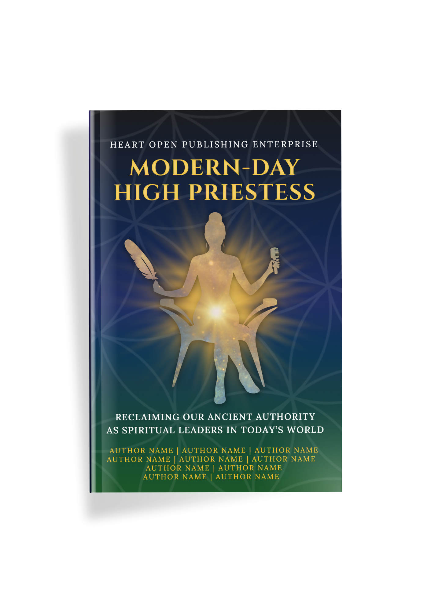 Book Cover Design, Heart Open Publishing Enterprise 