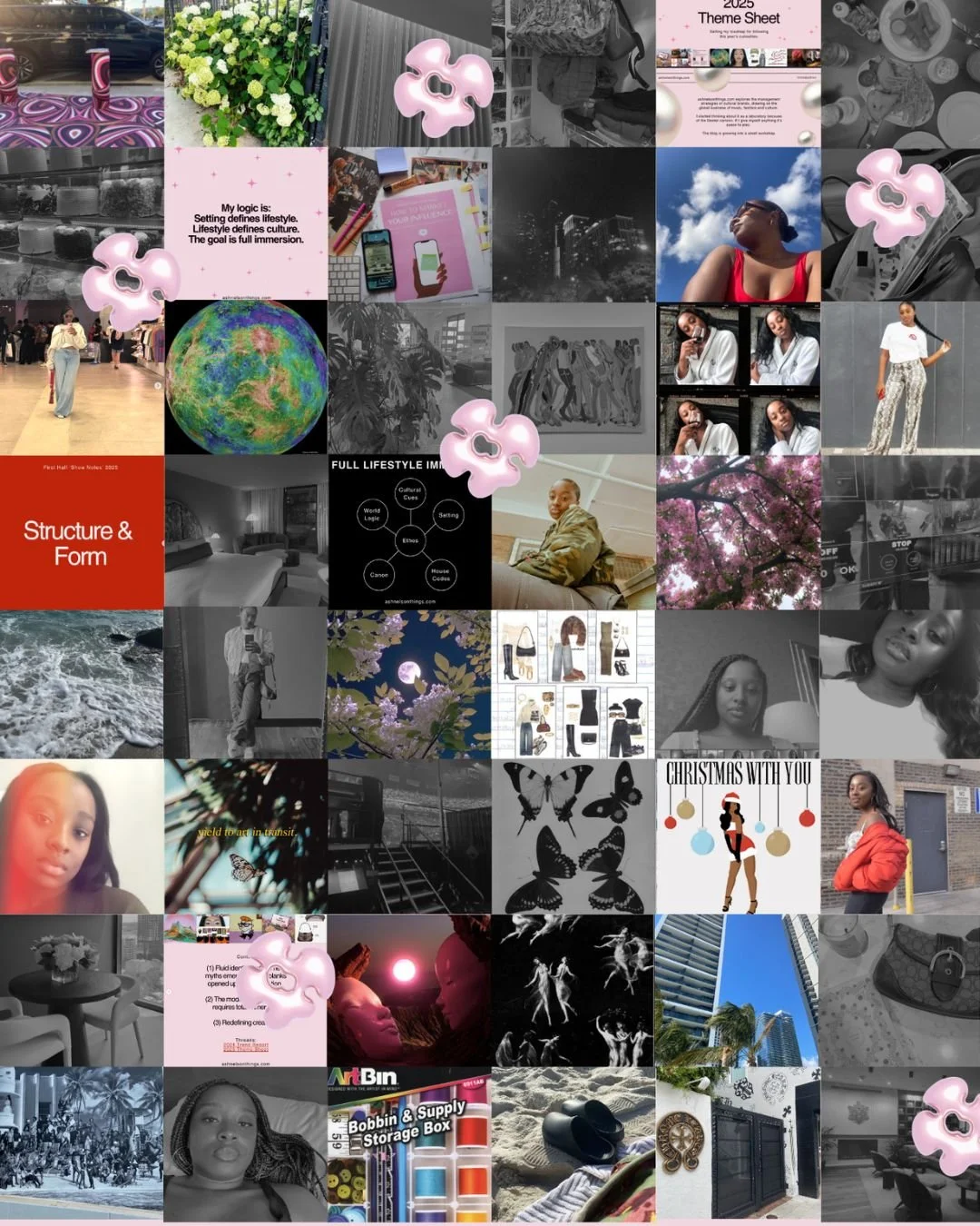 At some point I'll hunker down on a designer, but for now a slight website refresh. Check me out. Brand position is on there. Leaned into my moodboard/archival aesthetic. Swapped in the chrome logo. Intergalatic 👽