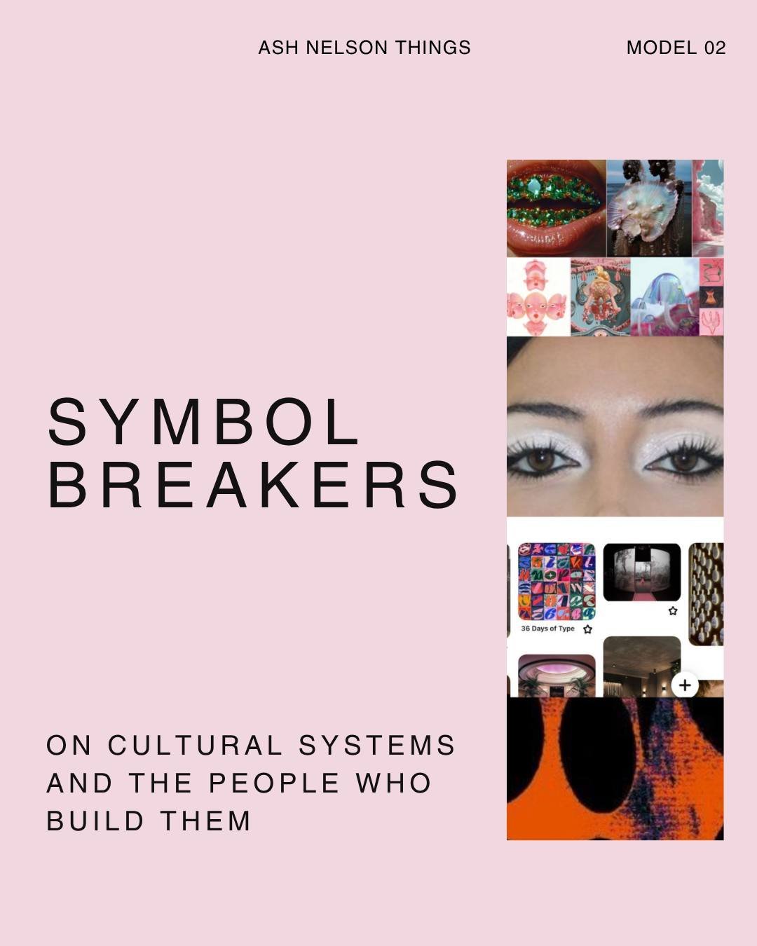 The entire point of my blog is to build a public body of thinking that translates into different projects. It&rsquo;s amorphous by design. Follow along, starting with my 2026 Theme Sheet. Link in bio.