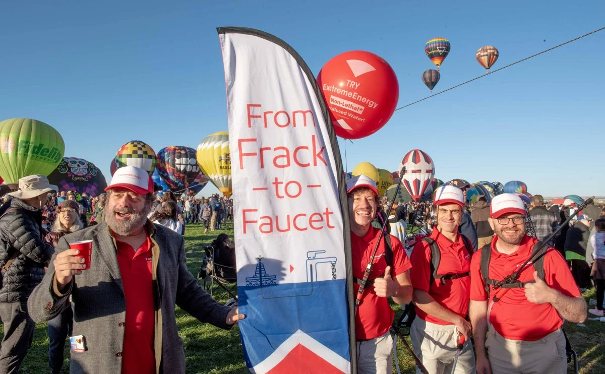 “Exxtreme Energy” with the Yes Men at the Albuquerque Balloon Fiesta