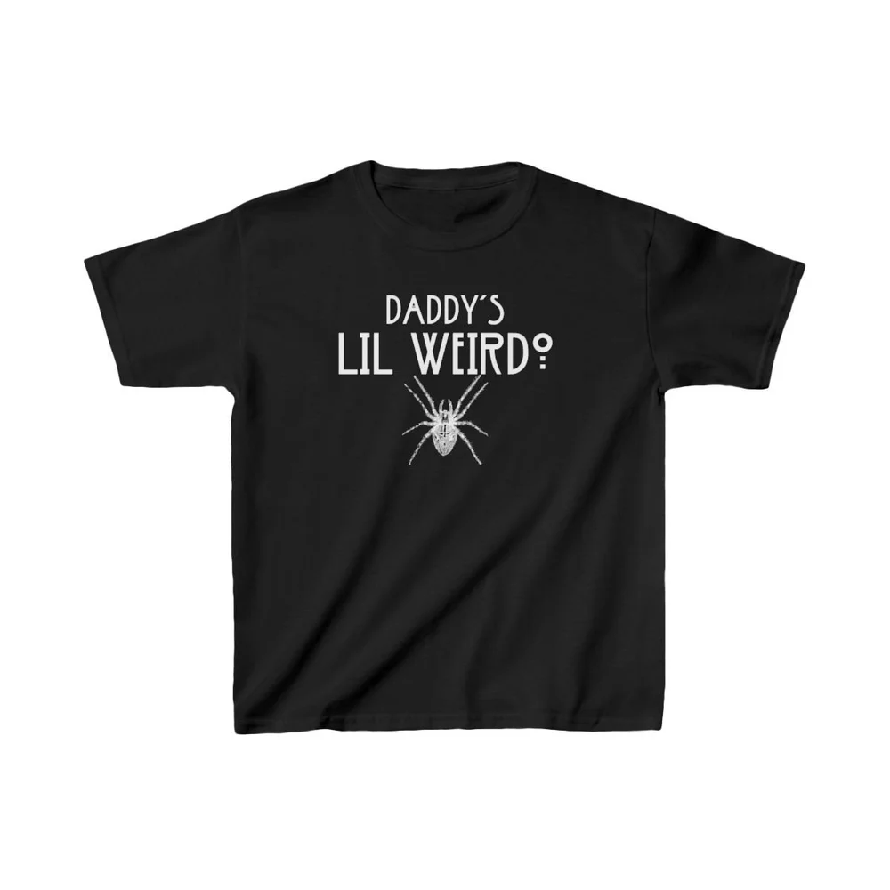 Daddy's Lil Weirdo Kids Heavy Cotton™ Tee — Cronk Art & Curiosities