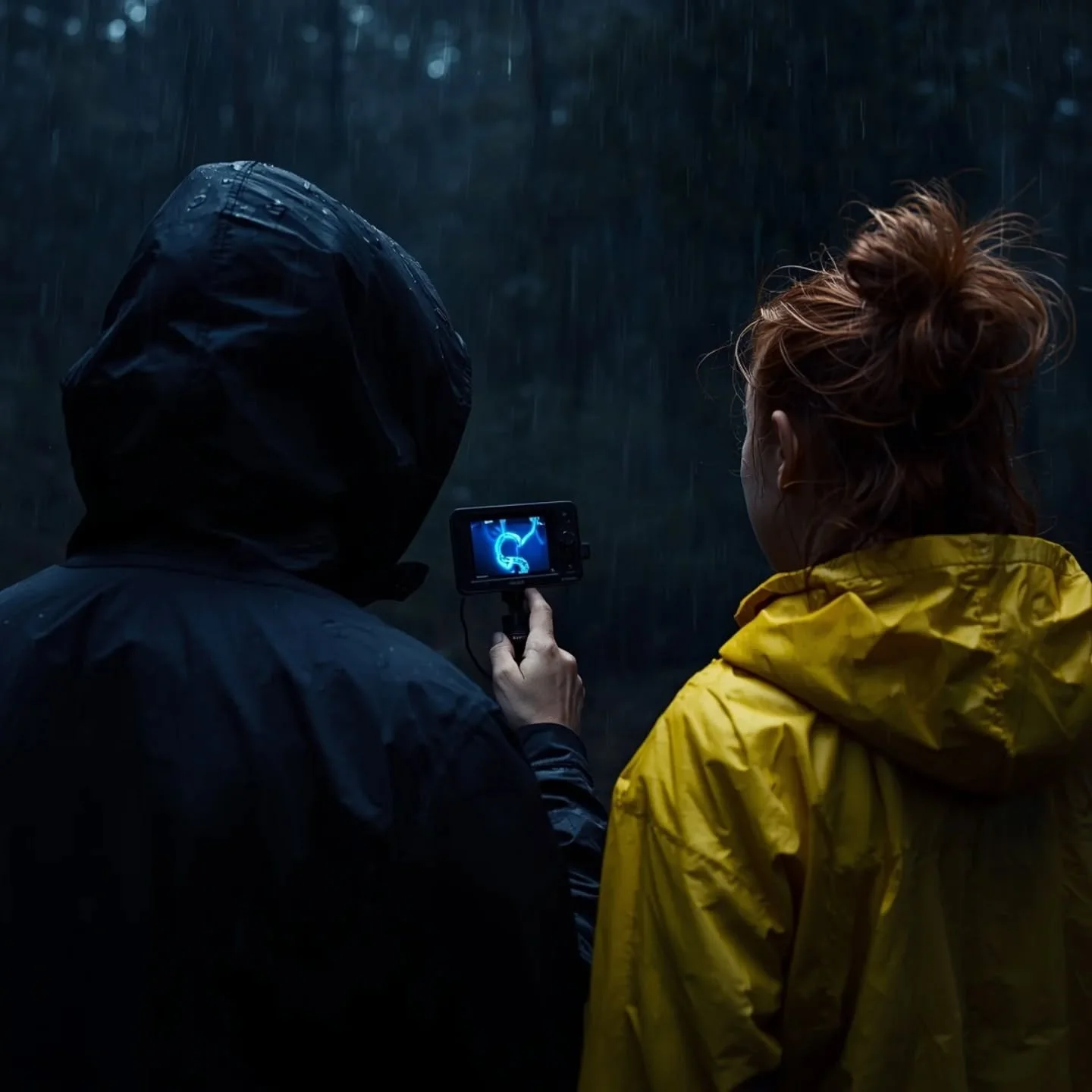 They say the Luz de los Abuelos doesn&rsquo;t climb trees. It climbs the past.

Its jade-like vines, etched with ancestral patterns, twist into empty air. After the rain, it glows with a light blue few ever see&mdash;a signal between the earth and it