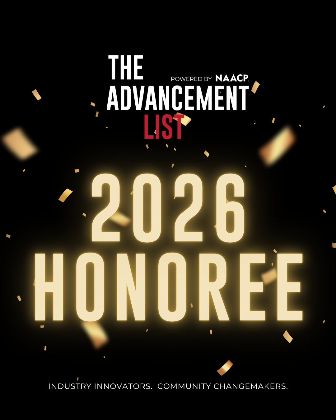 Ashlei Elise selected for NAACP’s The Advancement List 2026