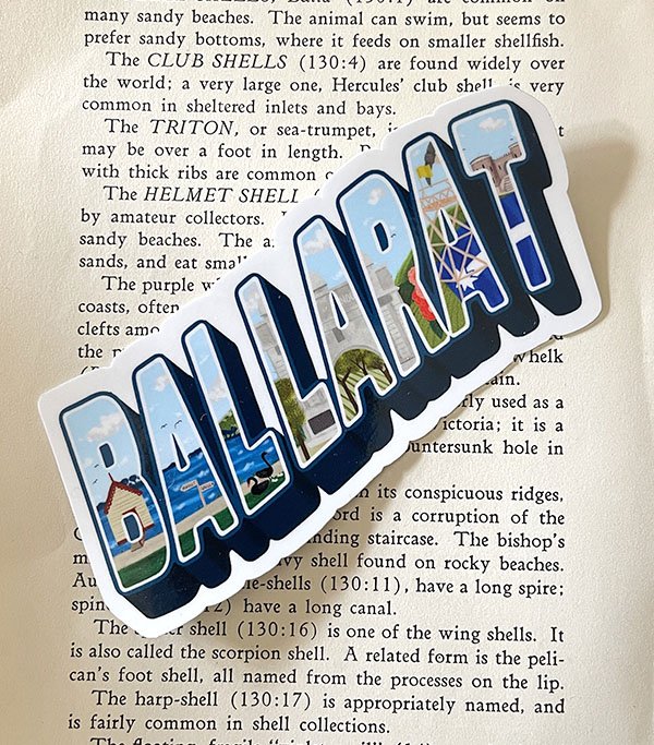 Ballarat Souvenir Sticker