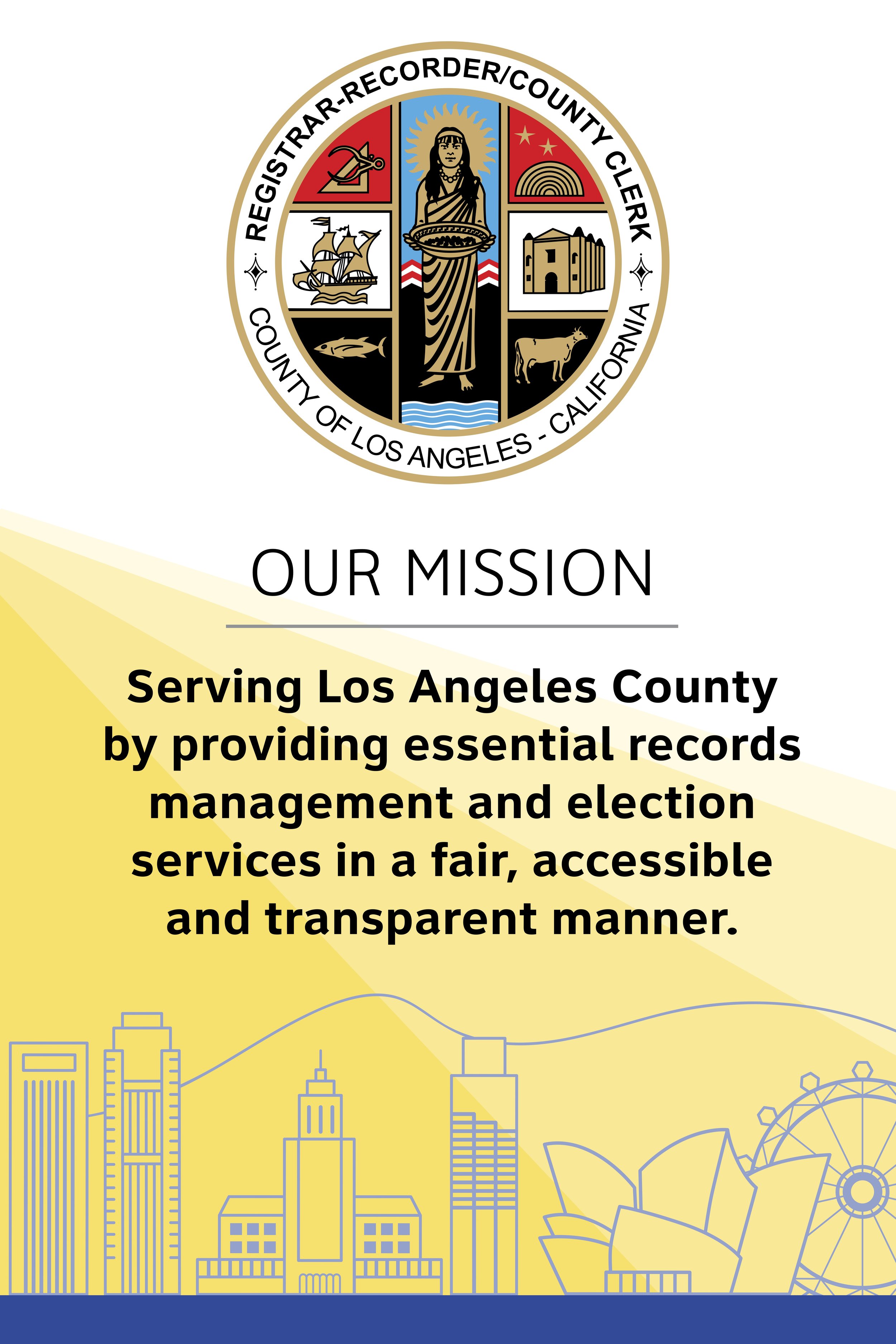Mission Statement Lobby Display