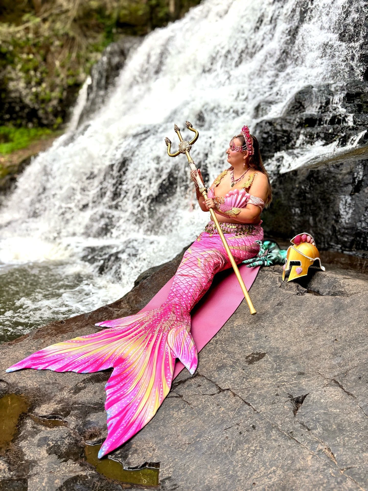 11 years&hellip; 🧜🏼&zwj;♀️🔱
.
11 years ago I discovered I was a mermaid. My parents and I just came back from a beach vacation, where little did I know that my inner mermaid magic and self had been activated, and I grew a bright pink tail after pu