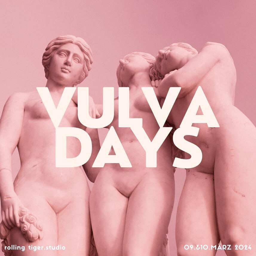 🔻VULVA DAYS in BERLIN 🔻
Seit einem Jahr bin ich, Charifa, schon in diesem wundervollen Studio @rollingtiger.studio und es freut mich mega dir heute von einer wundervollen Aktion zu erz&auml;hlen an der wir alle teilhaben d&uuml;rfen: Ein Workshop-W