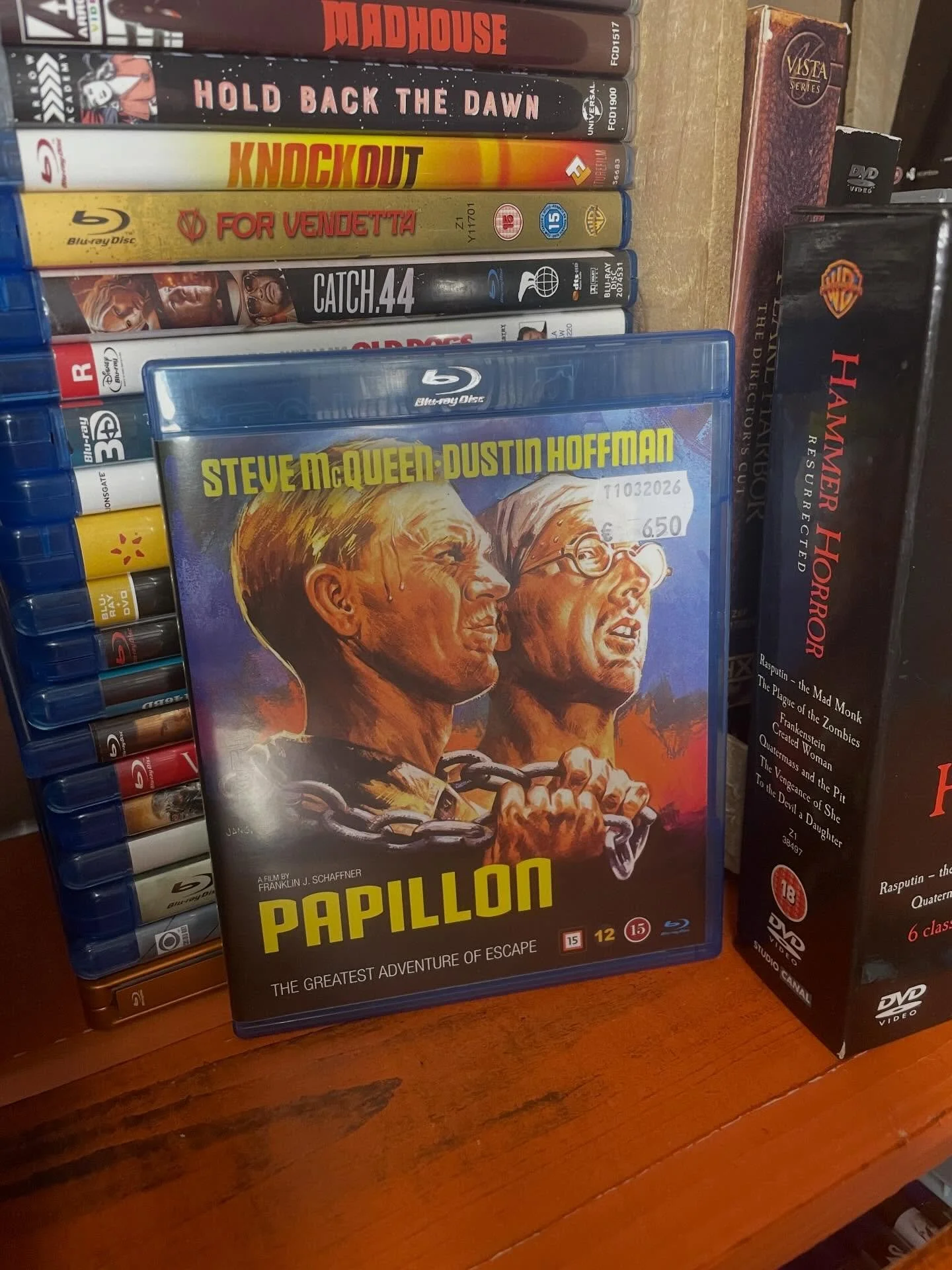 Vankilapakoelokuvat on ihan oma subgenrens&auml;, johon ei nykyisin tunnu olevan suuren suurta tunkua. 

Vaikka miten mietin, en t&auml;h&auml;n h&auml;t&auml;&auml;n keksi muita kuin ne kolme tunnetuinta; Shawshank Redemption, Pako Alcatrazista ja t