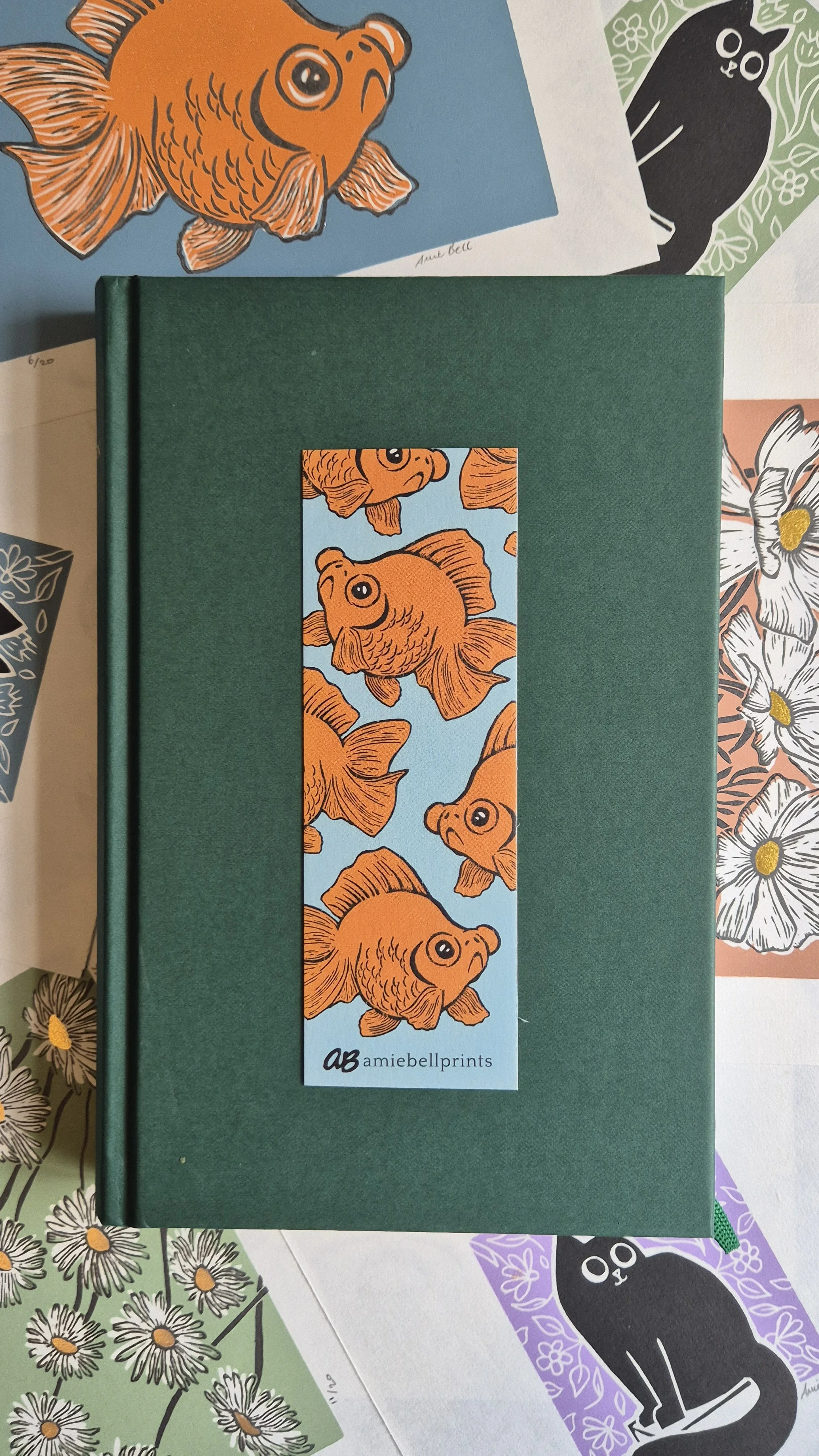Goldfish Bookmark