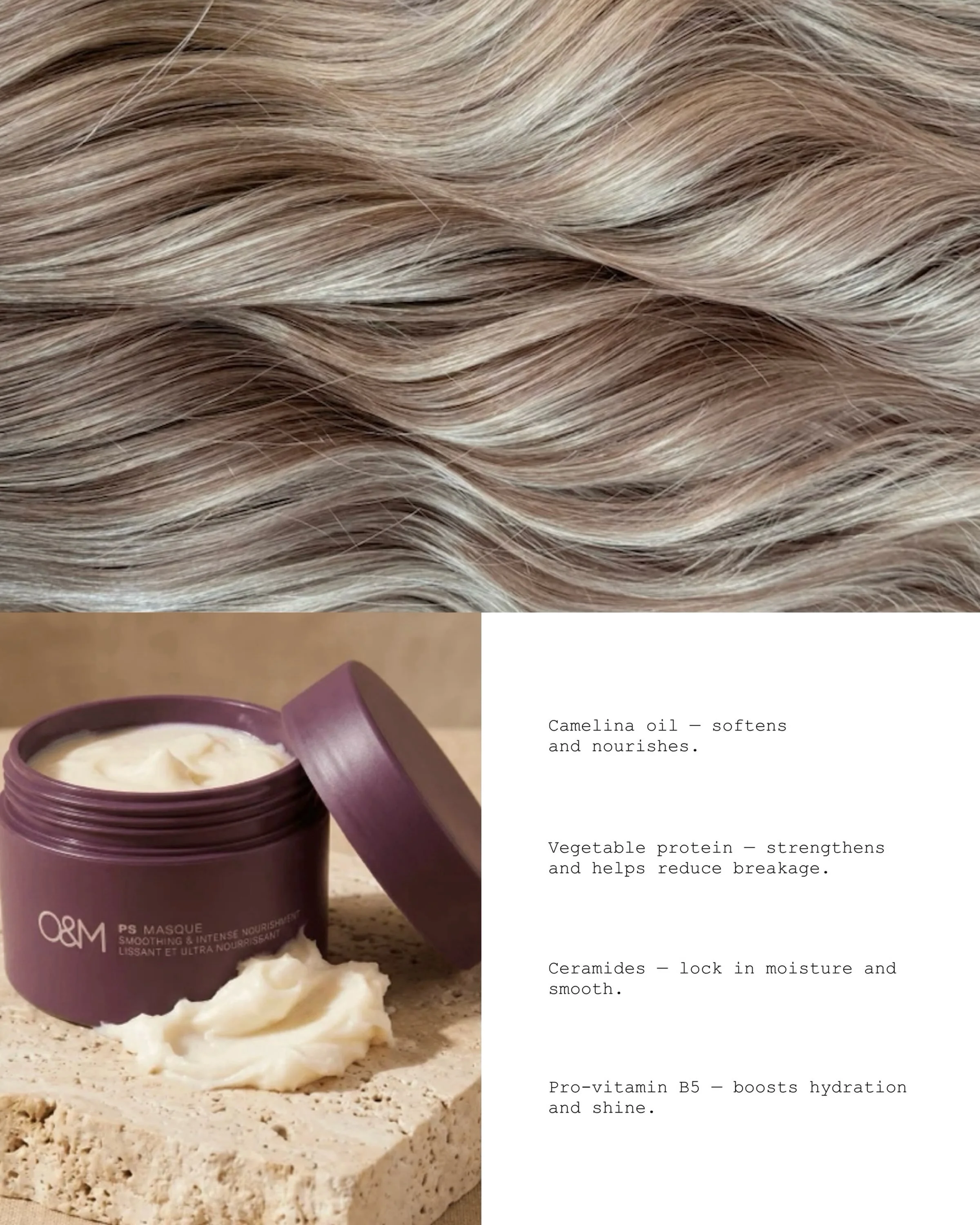 Newbie Alert 🔥

O&amp;M have just launched a little sister masque to the PS Range! 

The Project Smooth range is every gals bestie in Darwin, esp. in this sweaty/frizzy season! 

Also, in case you didn&rsquo;t know this range smells absolutely divin