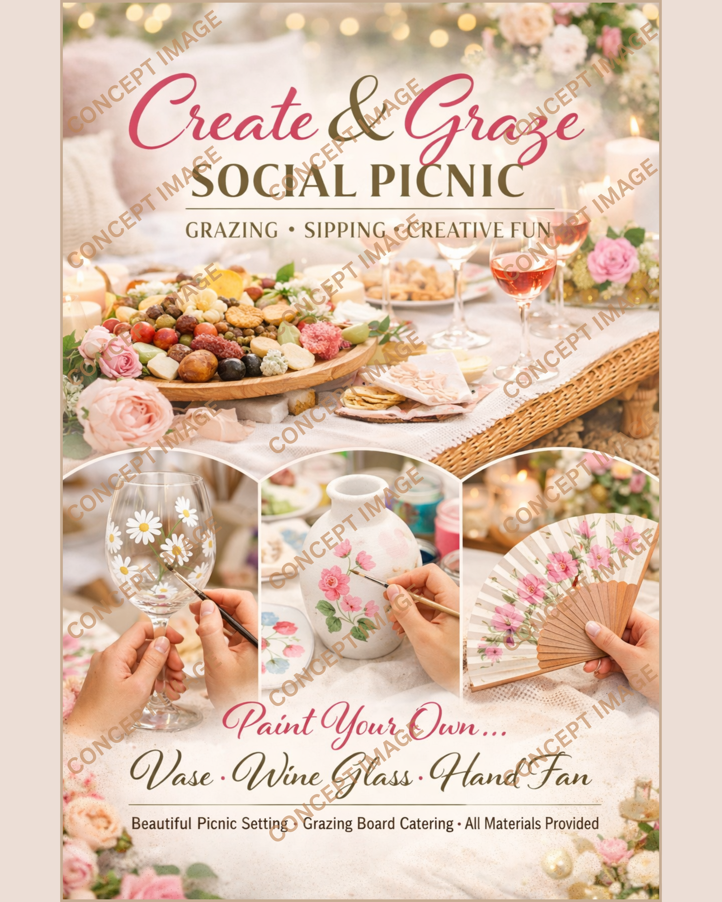 Create & Graze Private Picnic