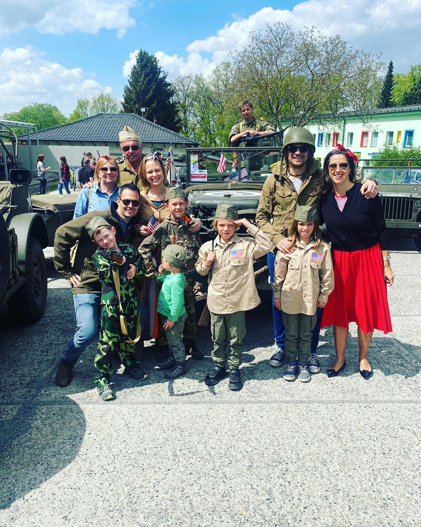 This year, more than any other, we felt important to support Convoy of Liberty in Pilsen 🇨🇿 🇺🇸. 8th of May. #peacereminder #wwii #worldpiece #convoyofliberty #pilsen #czechrepublic