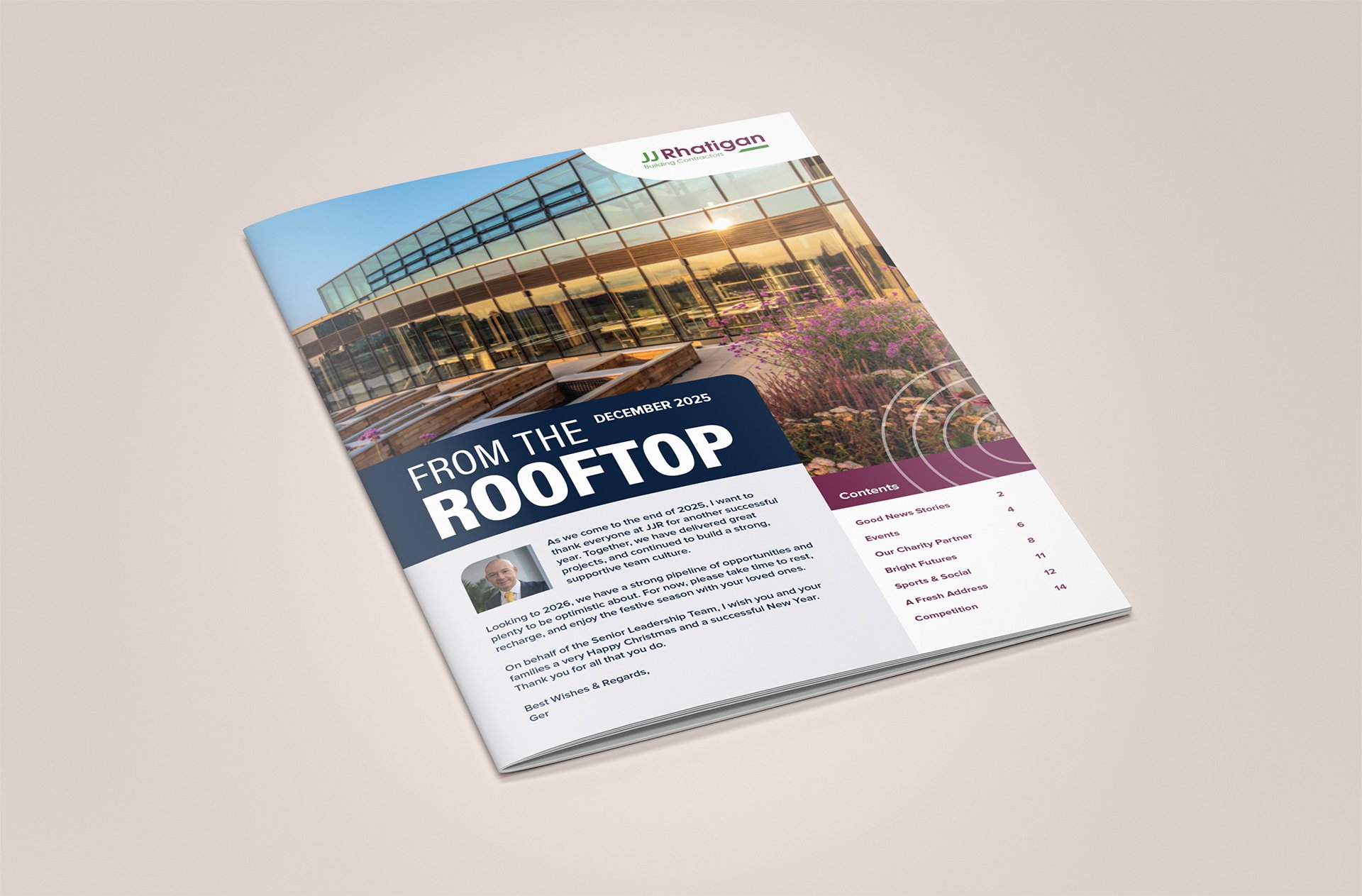 Newsletter cover