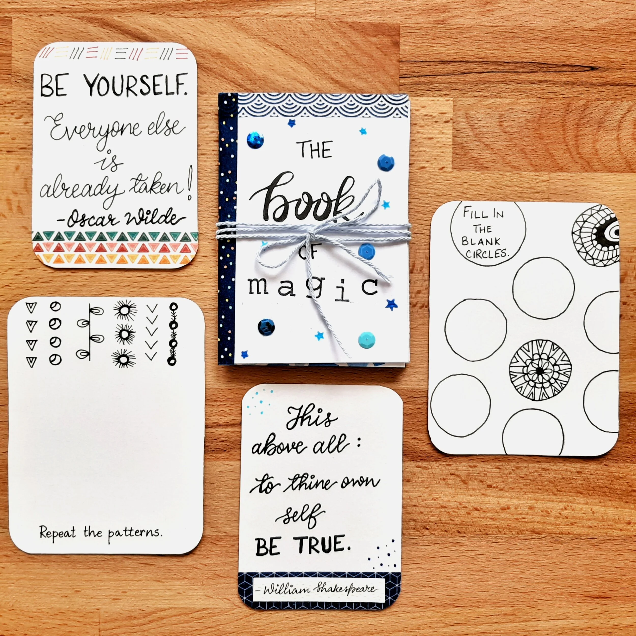 Mindfulness kit handmade doodles The Ink Catalog