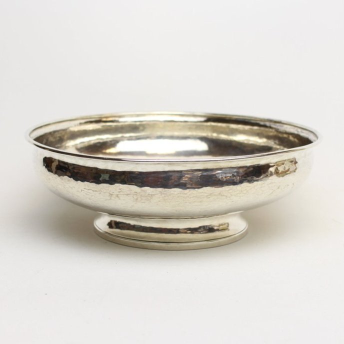 James T. Wooley Sterling Silver Footed Bowl