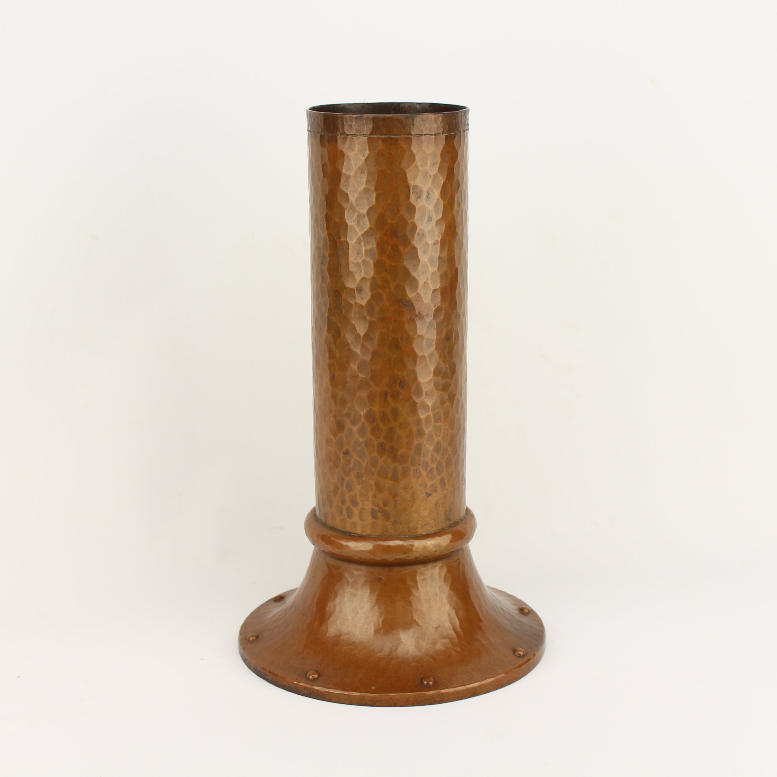 SOLD, Roycroft Tall Shaft Vase