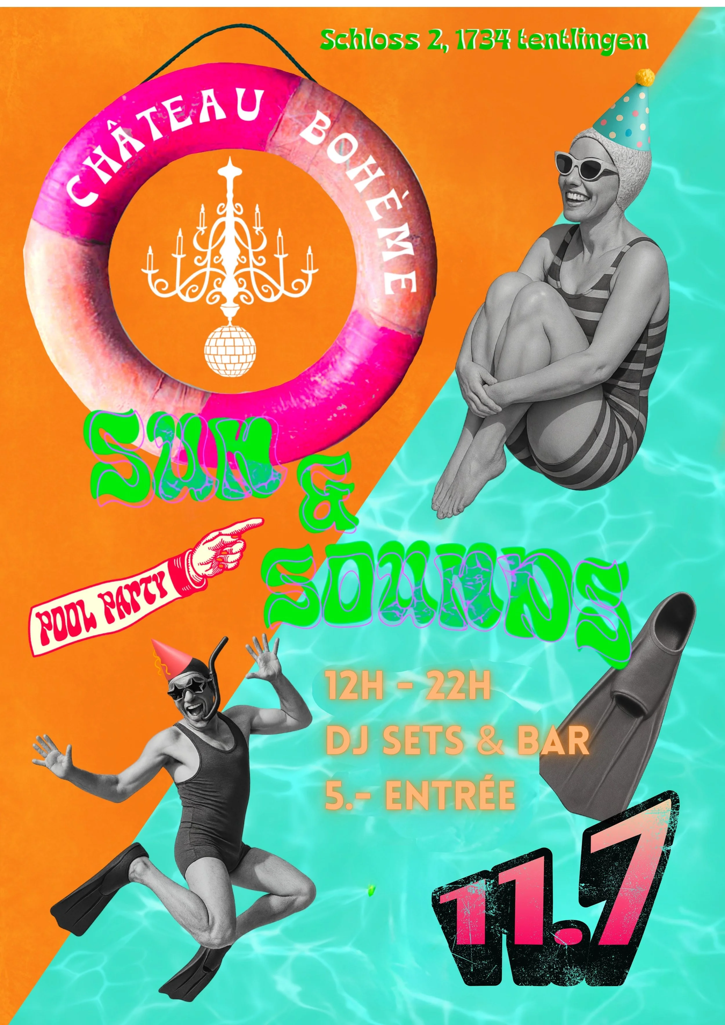 Sun & Sounds Pool Party with Fri-Son