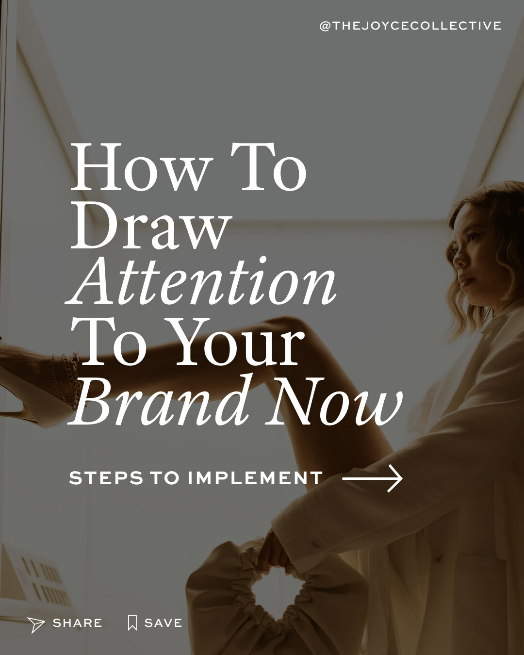 Feeling like you're on this hamster wheel of promoting your brand on/offline, but hearing crickets or not getting the engagement you want? ​​​​​​​​​
Swipe through to see how you can draw attention to your brand now:

1. Be clear about who you are tar