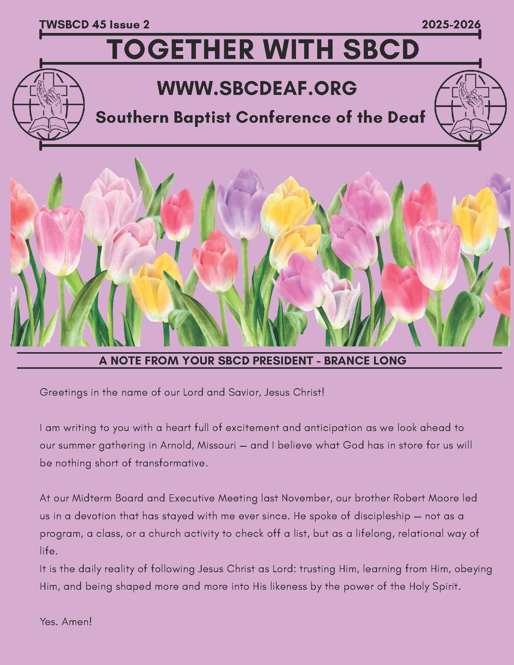 TWSBCD 45 Issue 2 - 2025-2026