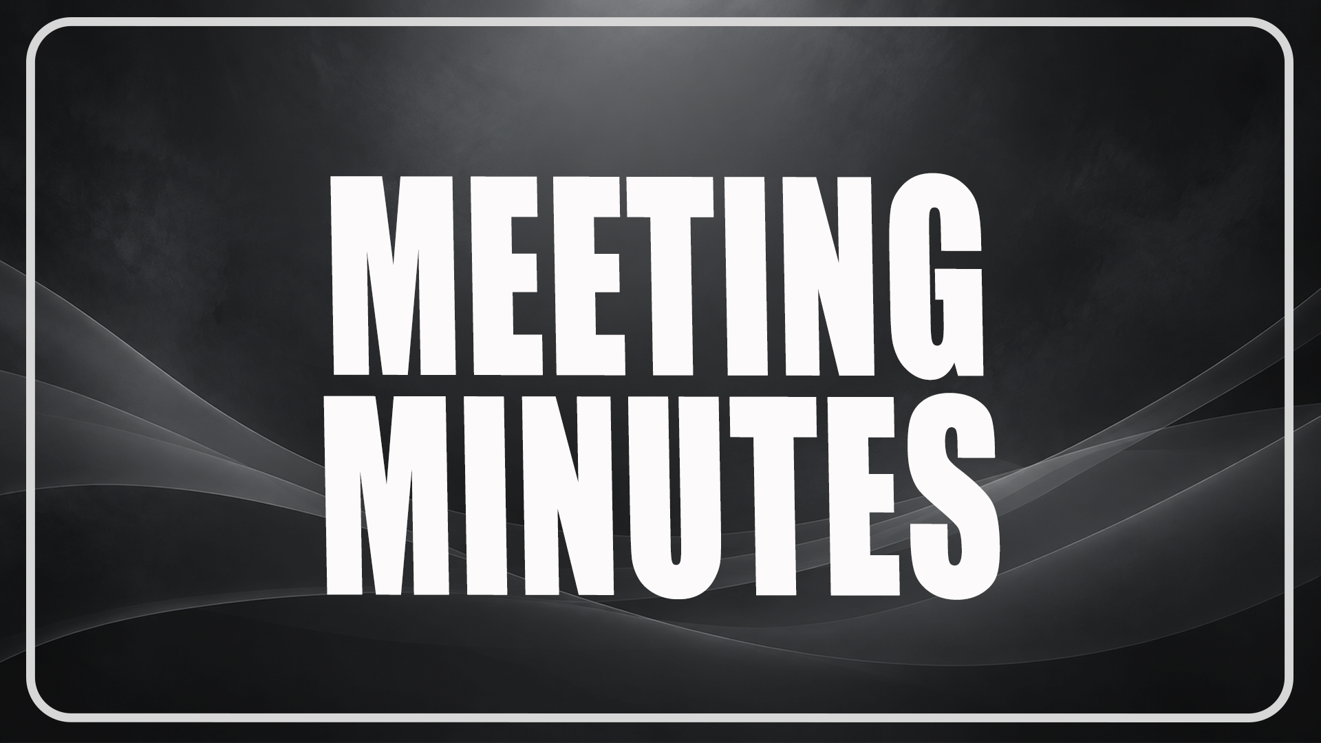 SBCD Business Meeting Minutes