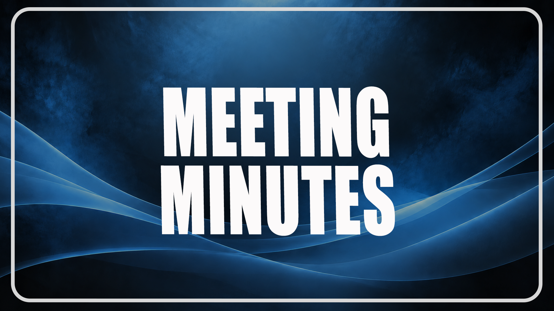 SBCD Business Meeting Minutes