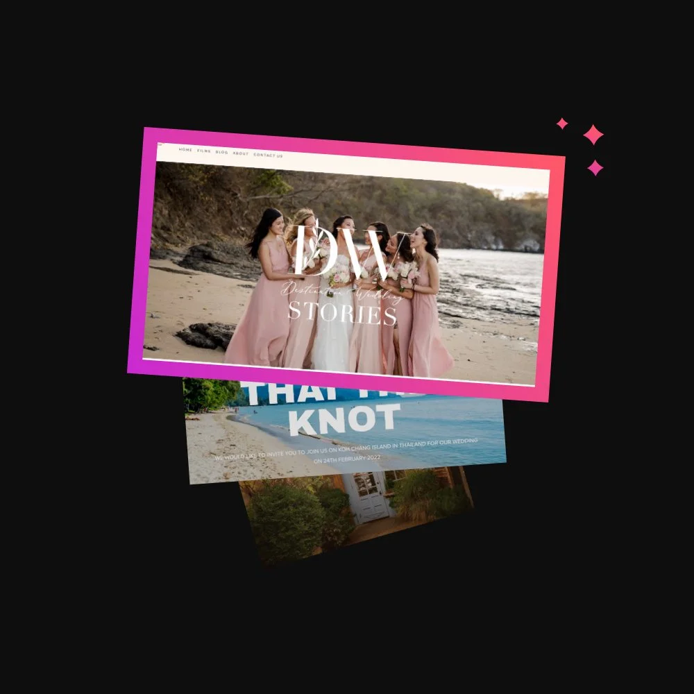 14 Most Elegant Squarespace Wedding Websites (+ 8 Templates)