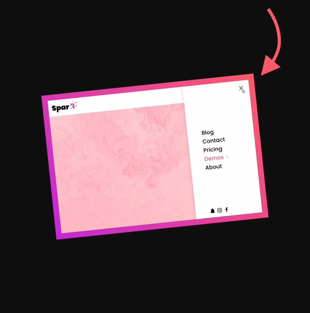 How to Display the Hamburger Menu on Desktop in Squarespace