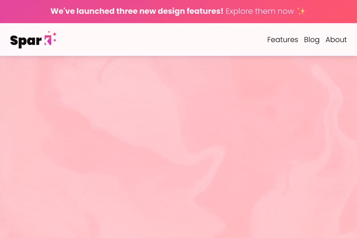 Announcement Bar Effects