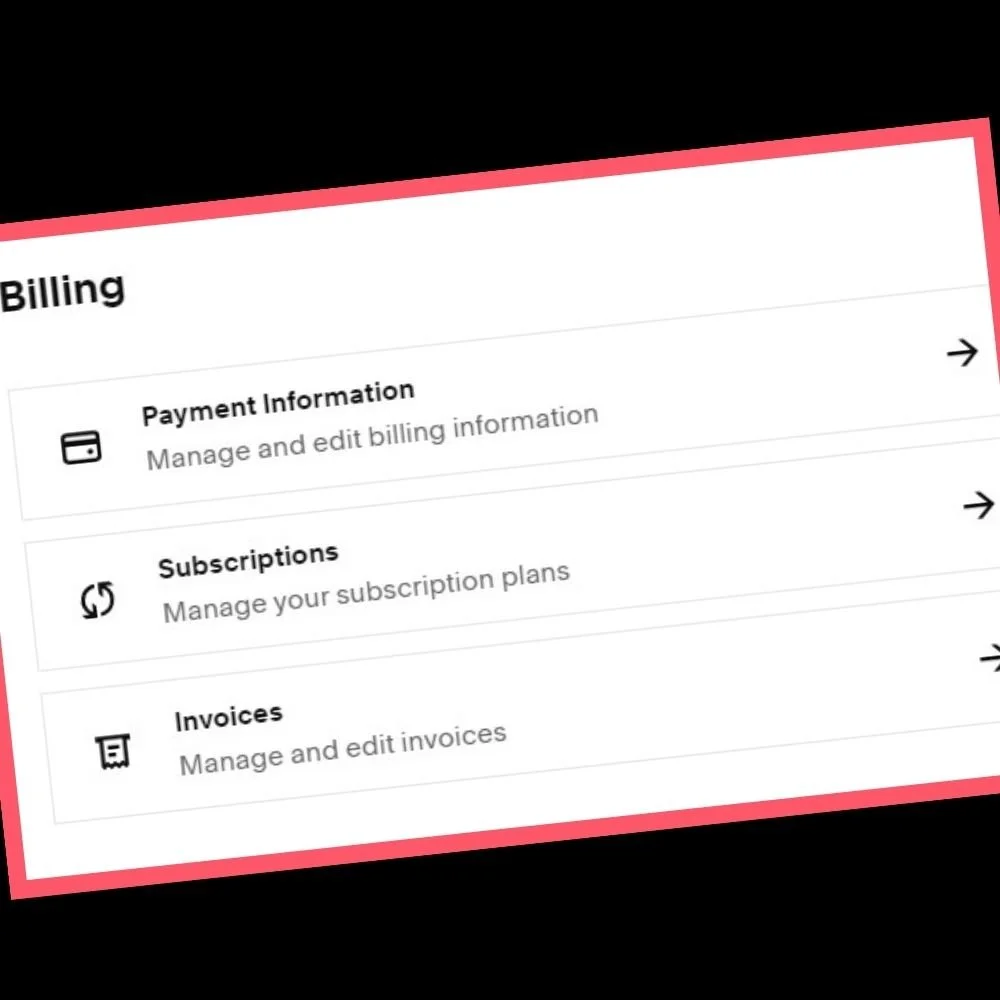 Squarespace Billing: How to Find Invoices and Update Card