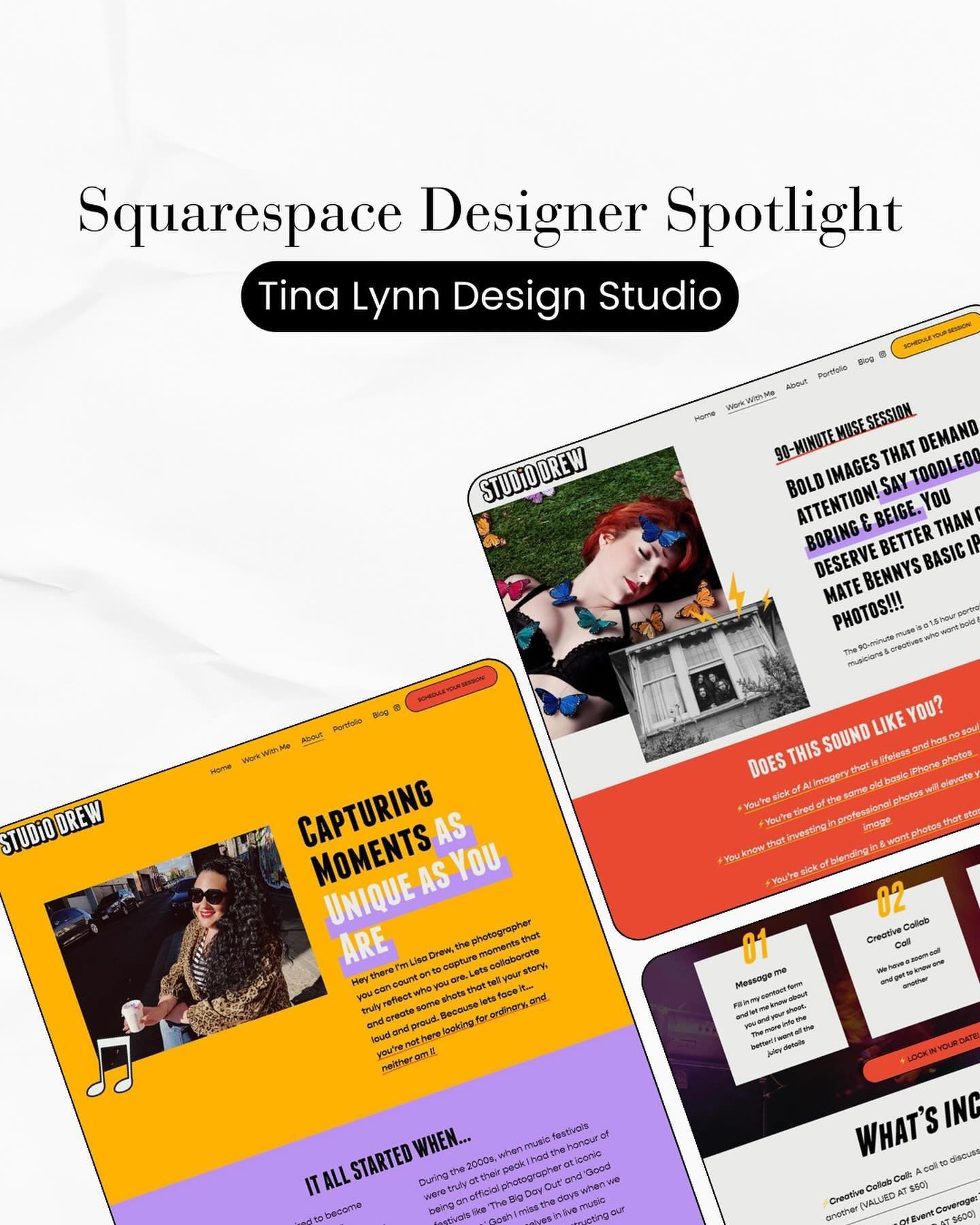 Introducing Tina Lynn Design Studio, our featured Squarespace Designer!

Tina excels in creating bespoke websites for small businesses, tailoring each one to reflect the individuality of the brand. With over ten years of experience in web design and 