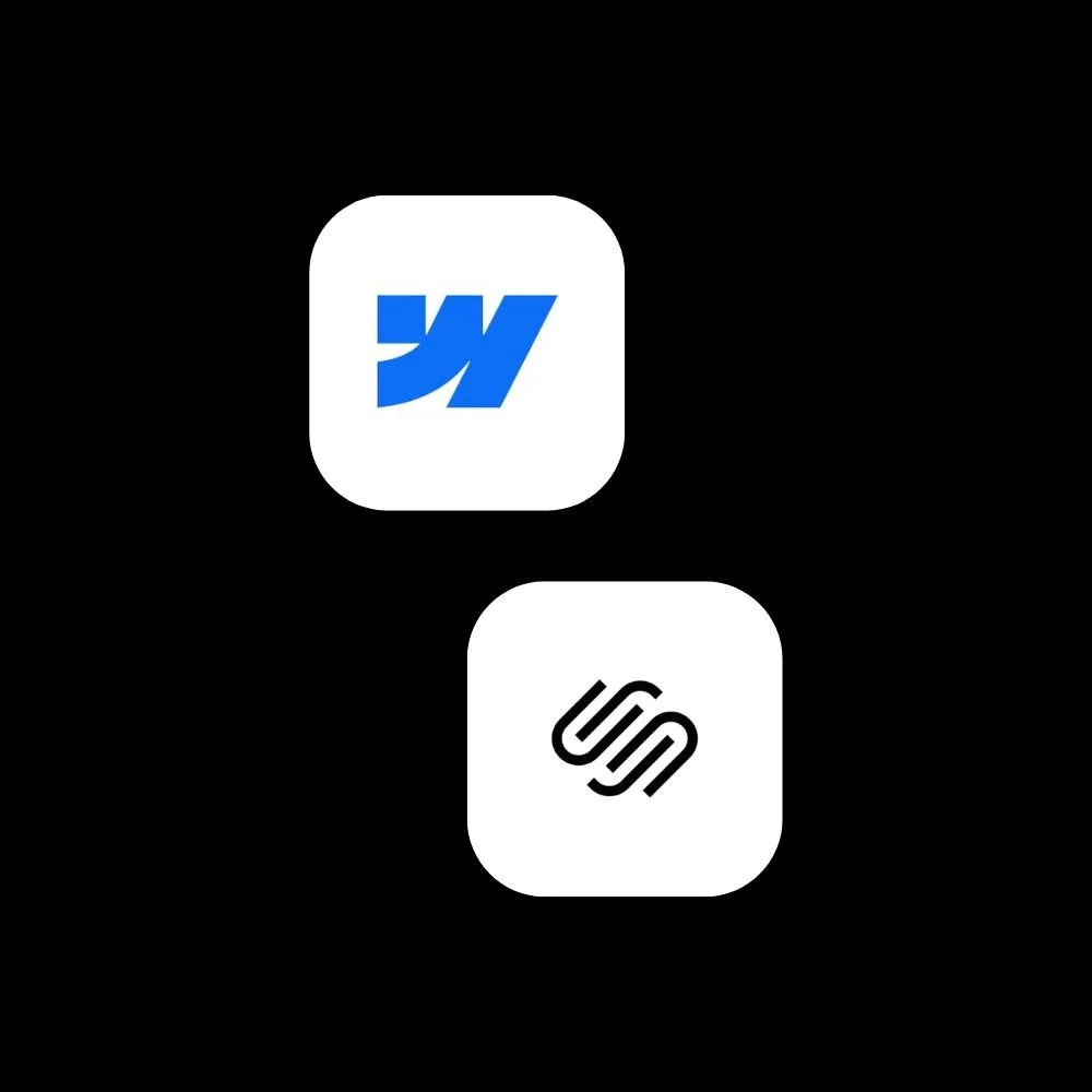 Webflow vs Squarespace (2025): A Head to Head Comparison