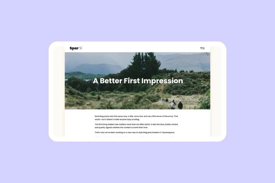 How to Add a Blog Post Banner Image in Squarespace (2026)