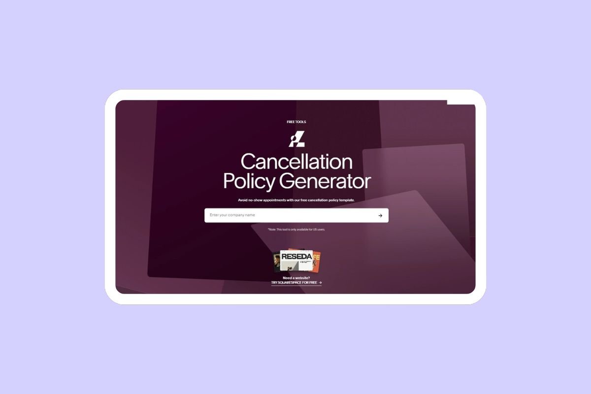 Squarespace Cancellation Policy Generator: The Simple Guide