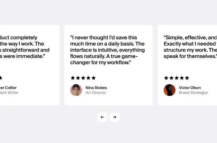 How to Add a Testimonial Slider to Squarespace (2 Ways)