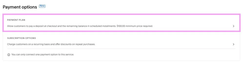 How to edit payment plan