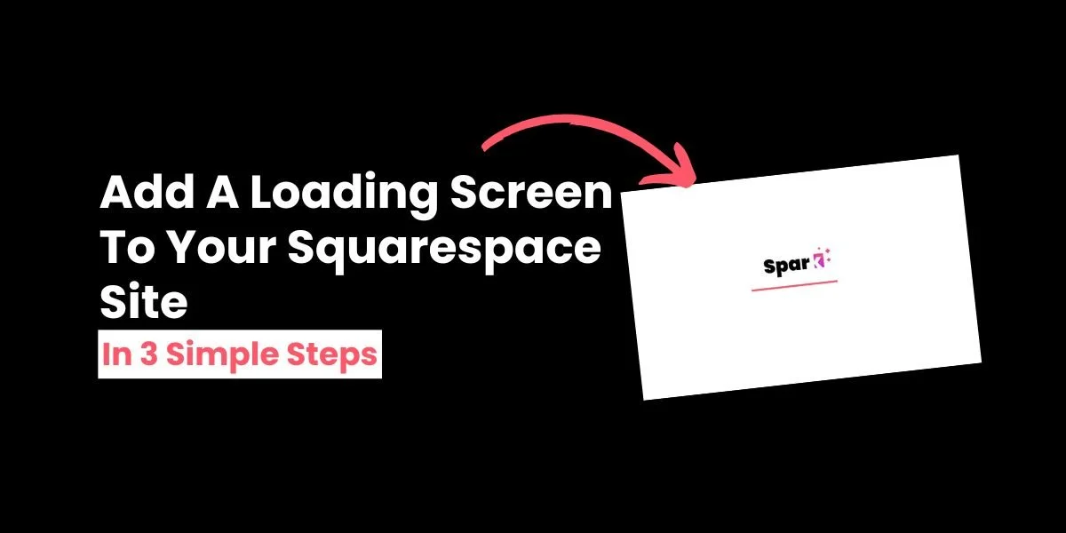 Squarespace loading screen main image