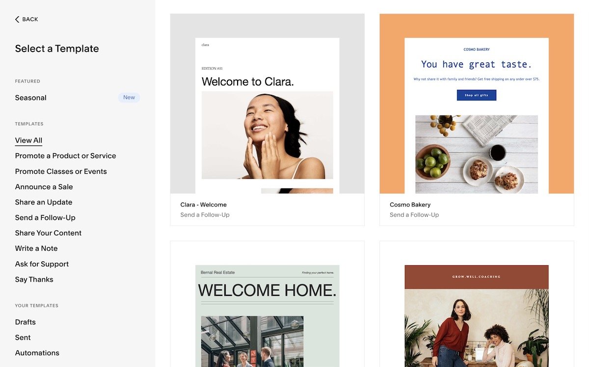 Square Campaign Squarespace Email Campaigns 2026: Key Features and Benefits