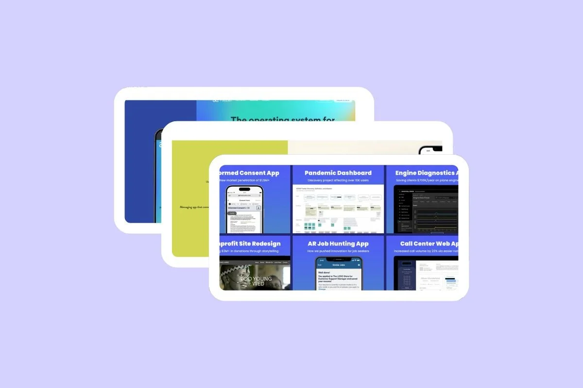 Squarespace UX portfolio main image