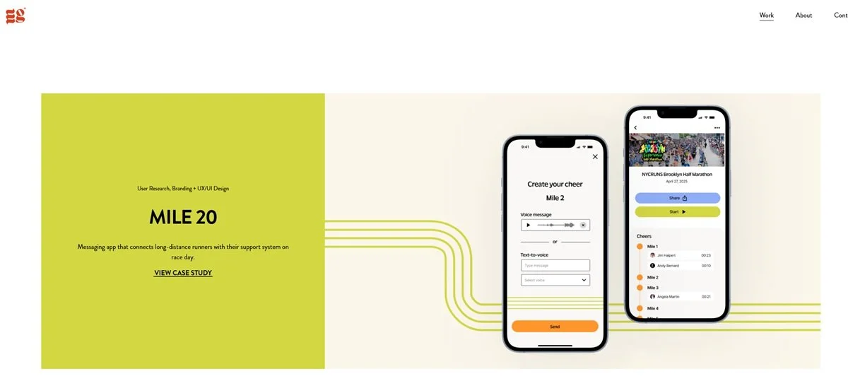 Mia Galloro UX portfolio