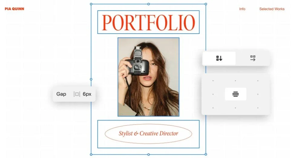 Stacks in Squarespace