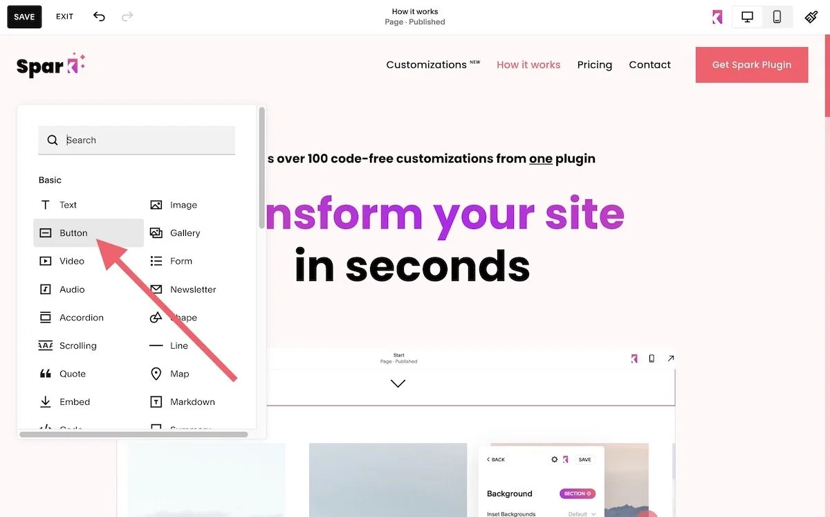 How to Add a Button on Squarespace: The Easy Way (+3 Tweaks)