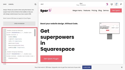 How to Add a Mega Menu in Squarespace (2 Easy Ways)