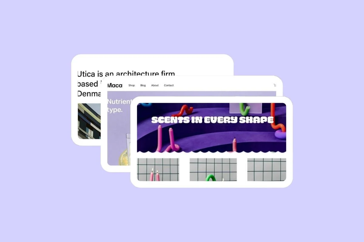 Squarespace free templates main image