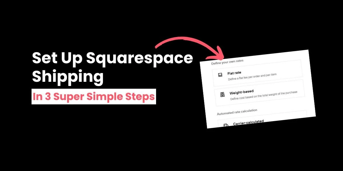 Squarespace shipping main image