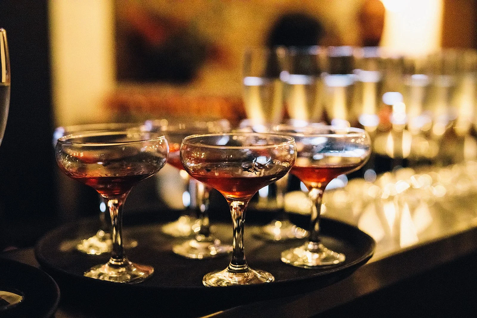 Christmas party bar