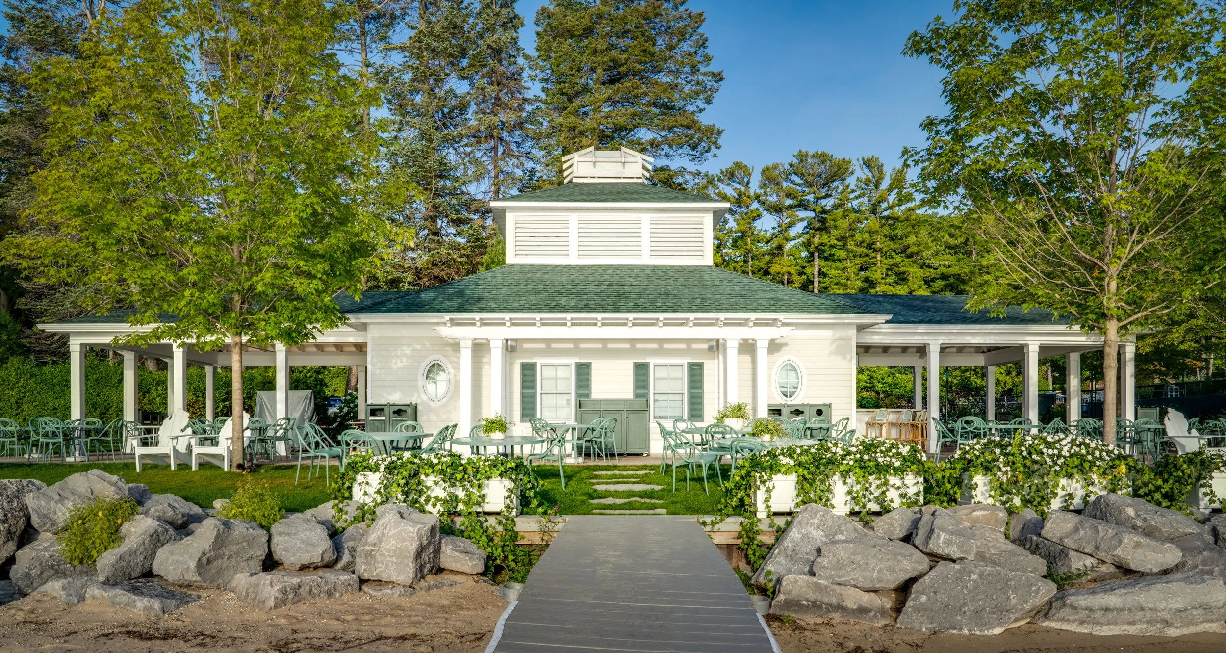 Little Harbor Club of "The Point" in Harbor Springs, MI.