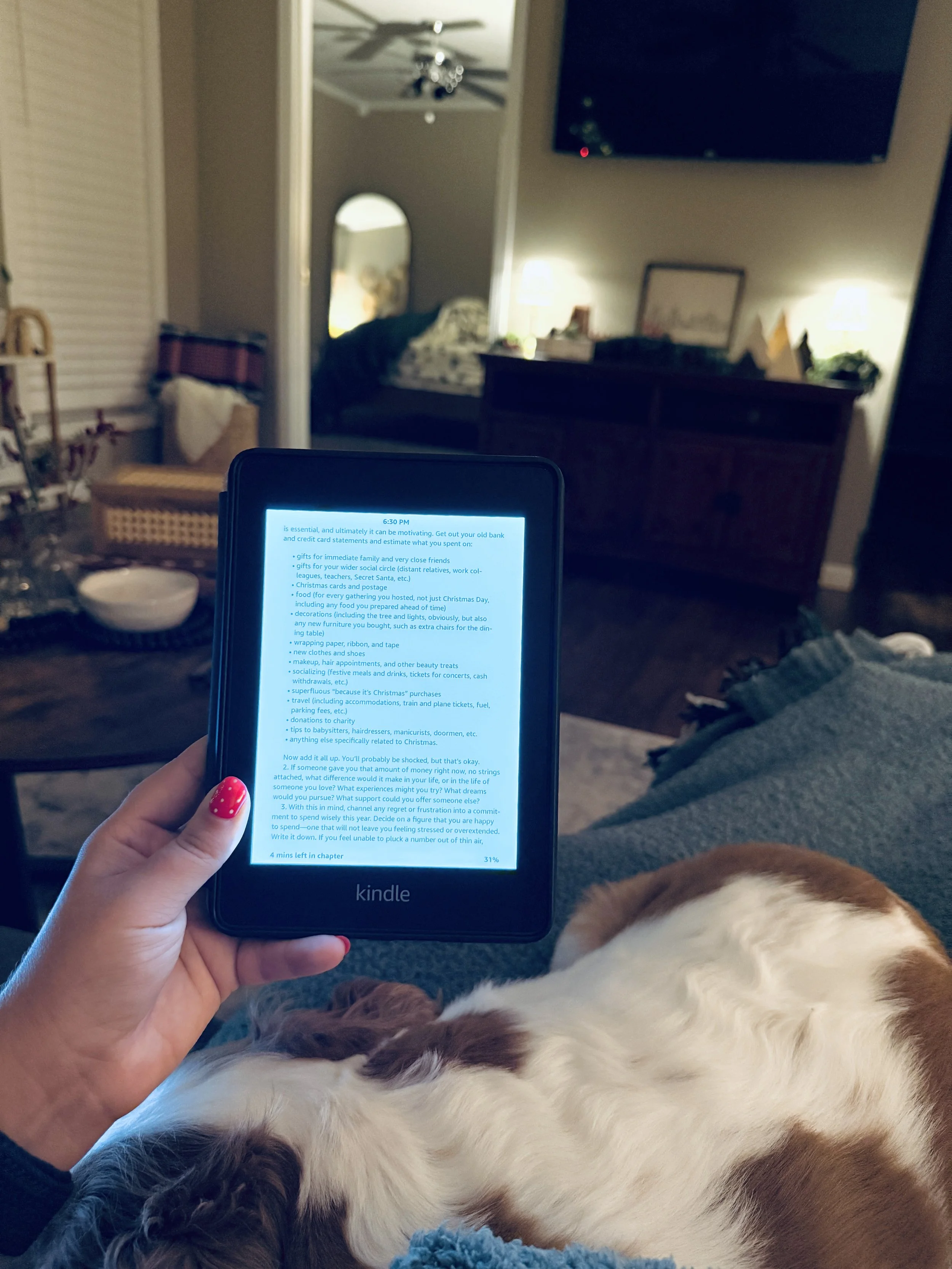 On the bookshelf in November