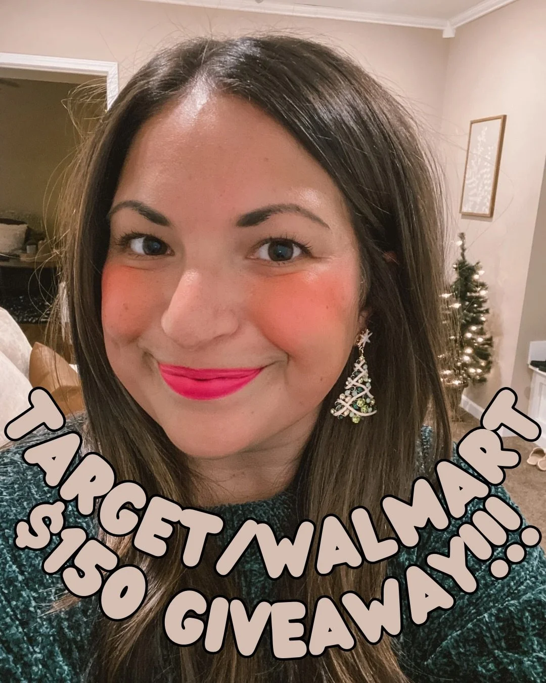 ⭐️ GIVEAWAY! ⭐️

Feeling extra thankful for this community during this season ❣️🎄 As a thank you, I&rsquo;m giving away $150 to Target or Walmart (winner&rsquo;s choice)! Merry Christmas to YOU! ✨

Here&rsquo;s how to enter this giveaway:
&bull; fol