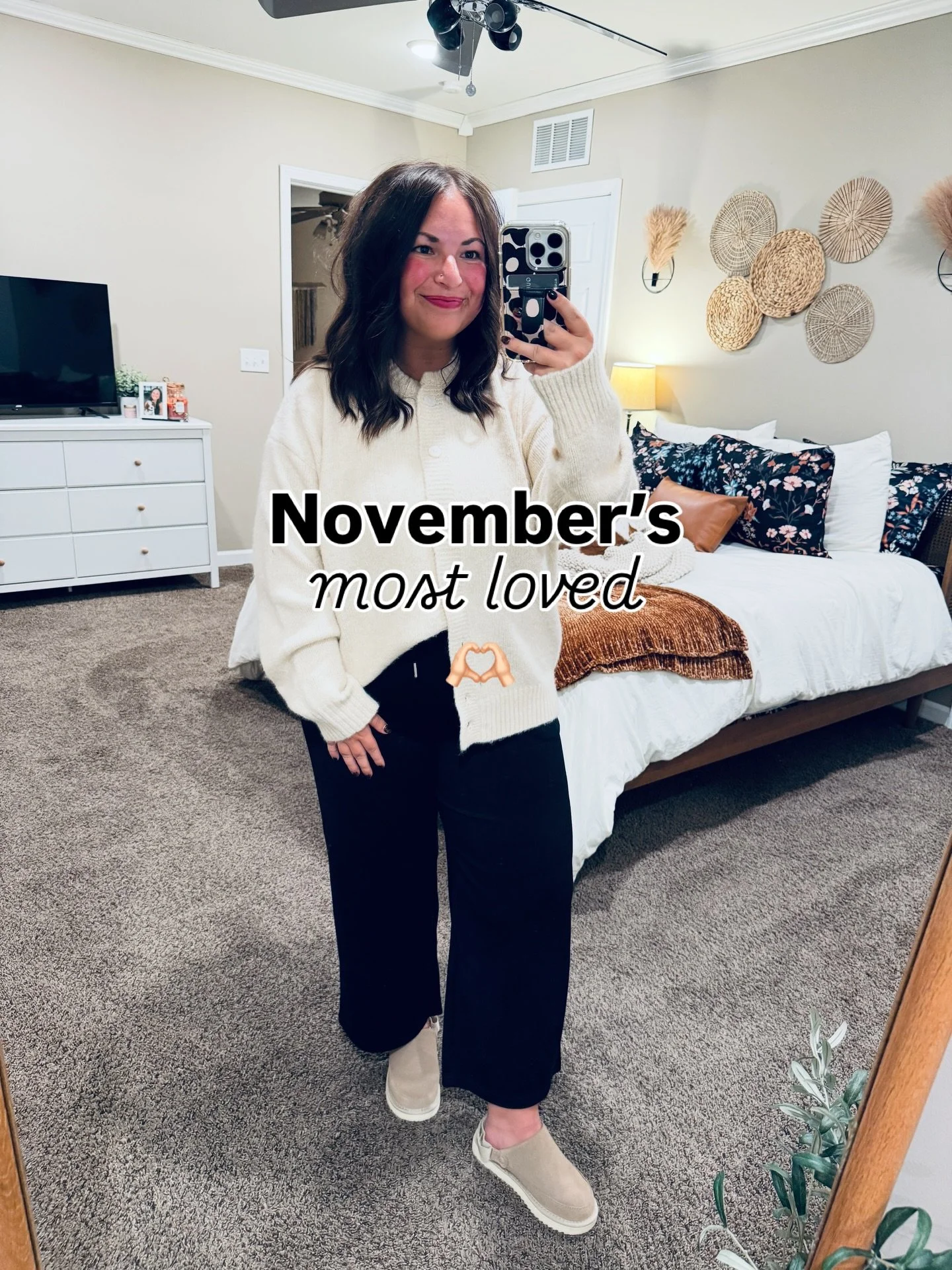 Some of you have asked me to do most loved from Amazon &amp; most loved from everywhere else, so here&rsquo;s twenty outfits from November&rsquo;s most loved! Comment NOVEMBER for links! ❣️🔗🫶🏻