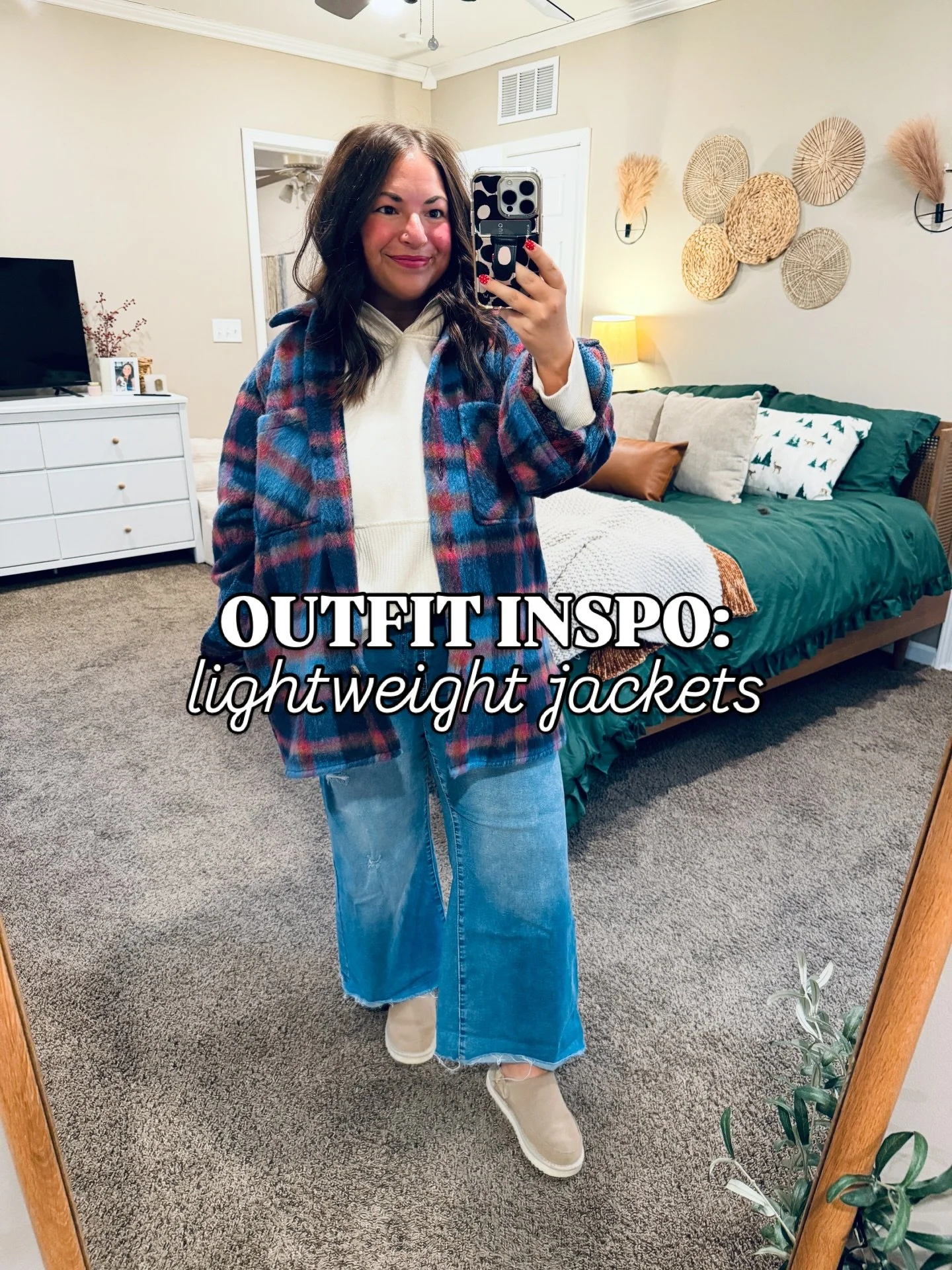 Layering without the bulk. 👏🏻 Lightweight jackets that make every outfit instantly cuter &mdash; yes please. ✨

Comment SHOP below to receive a DM with the link to this post on my LTK ⬇ https://liketk.it/5GENg #ltkseasonal #ltkfindsunder100 #ltkoot